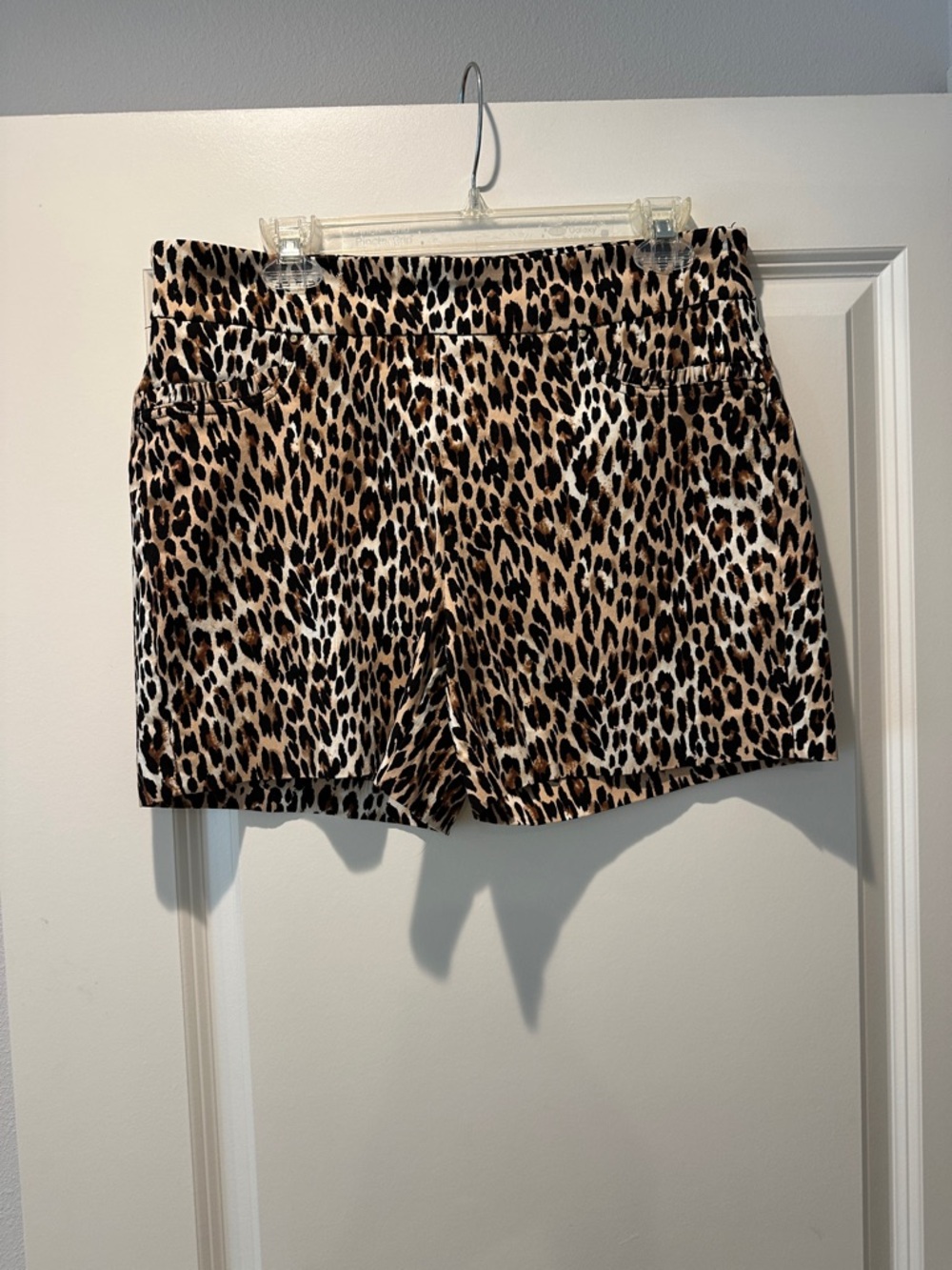 Attyre Leopard Print Shorts NWOT